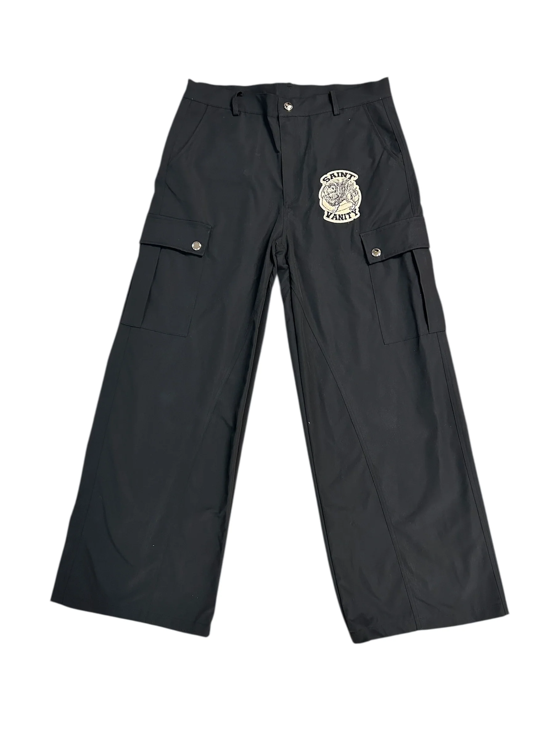 2026 BLACK CARGO NYLON PANTS+