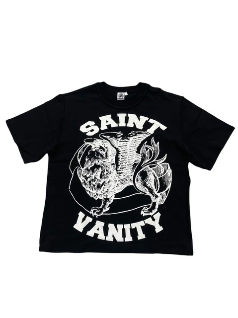 BLACK & WHITE GRIFFIN TEE