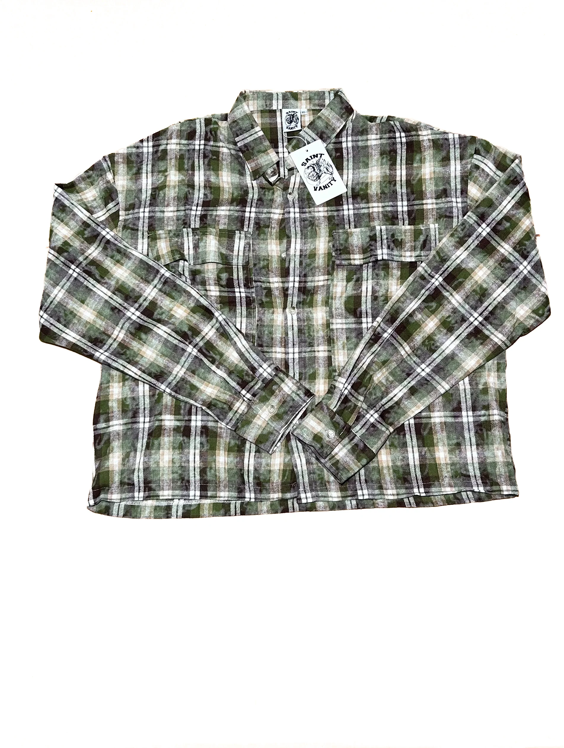 Green & Brown Flannel - Image 2