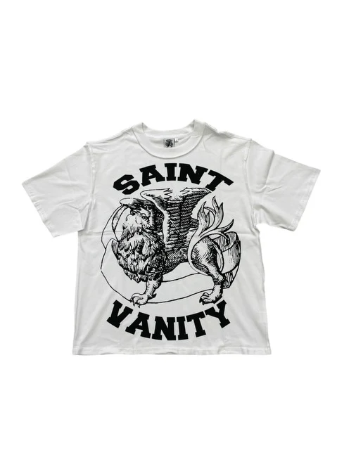 WHITE & BLACK GRIFFIN TEE