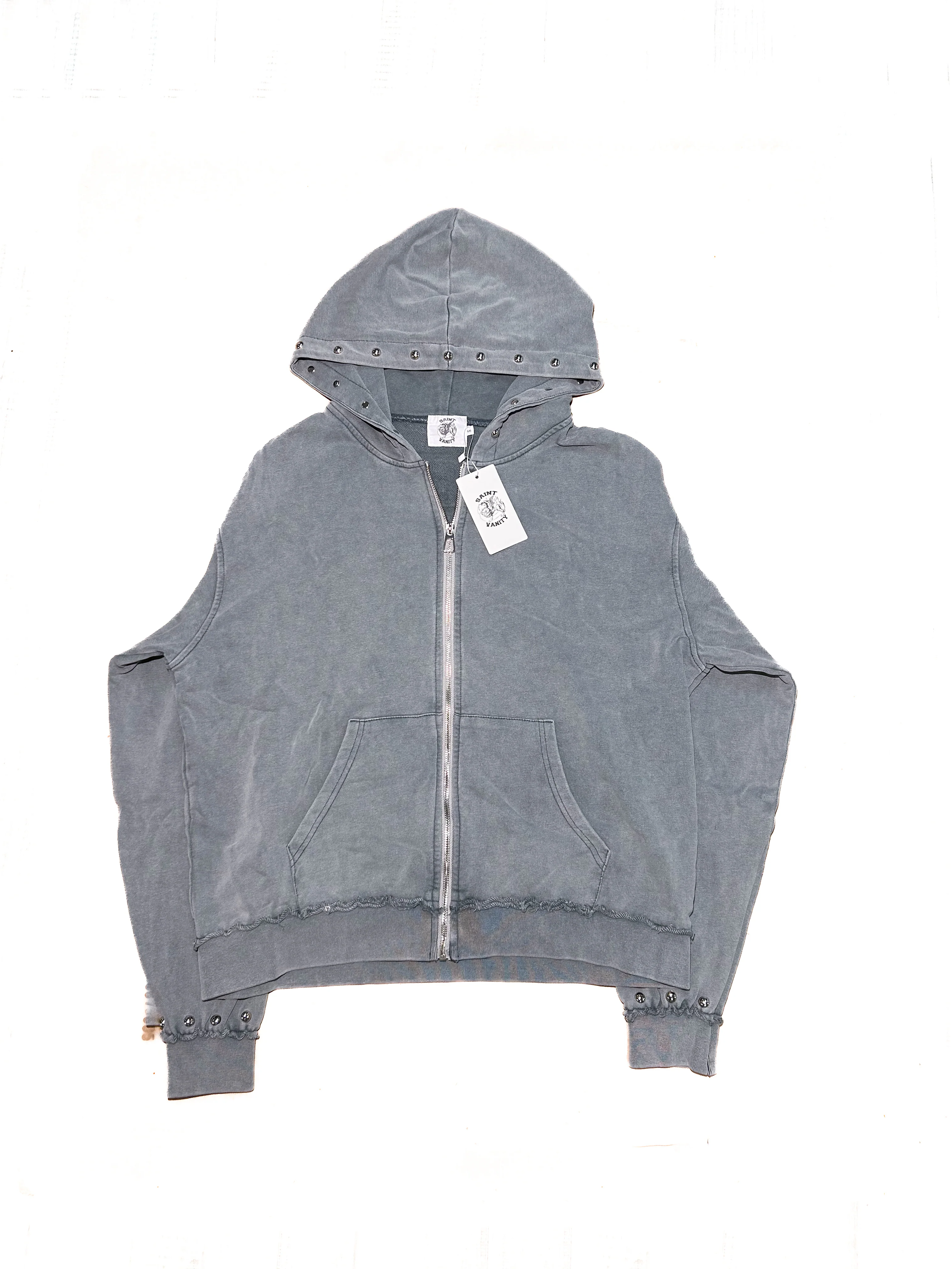 French Terry Jacket (Grey) + - Image 2