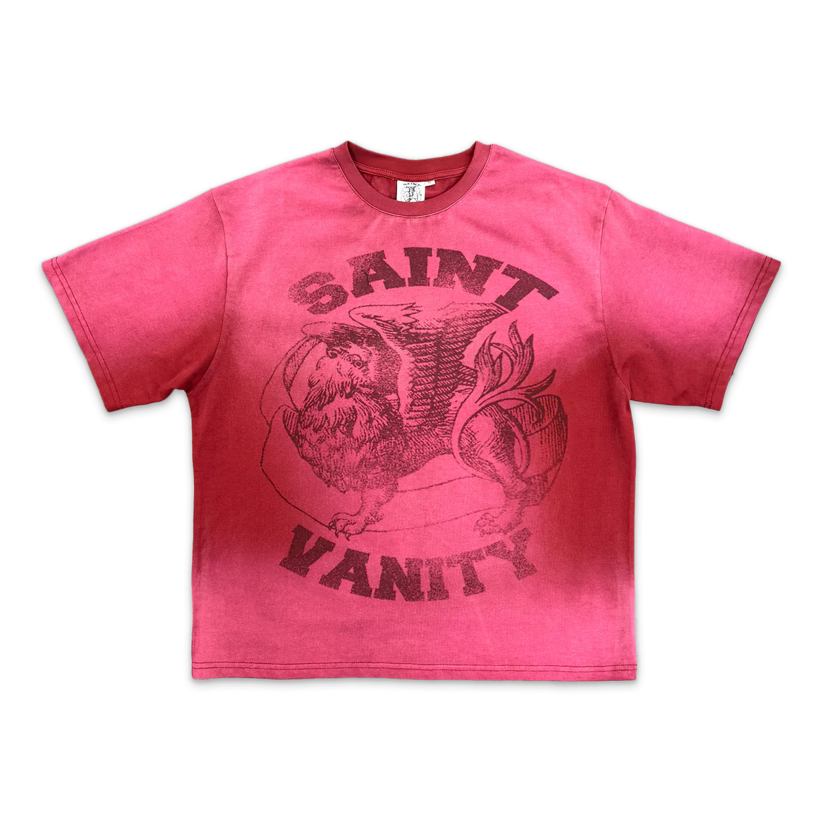 Red Dissolve Griffin Tee+