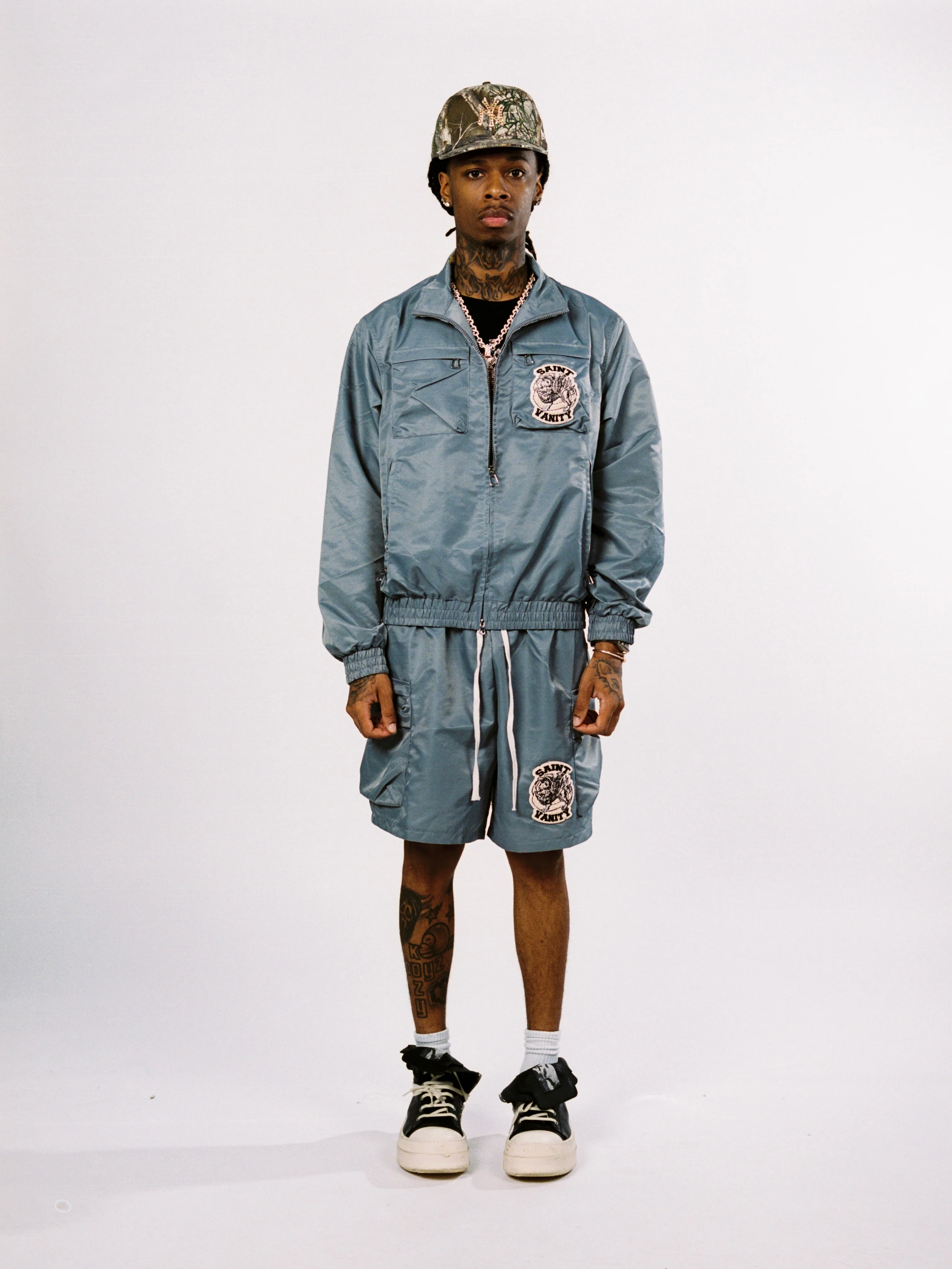 GREY CARGO JACKET+ - Image 2