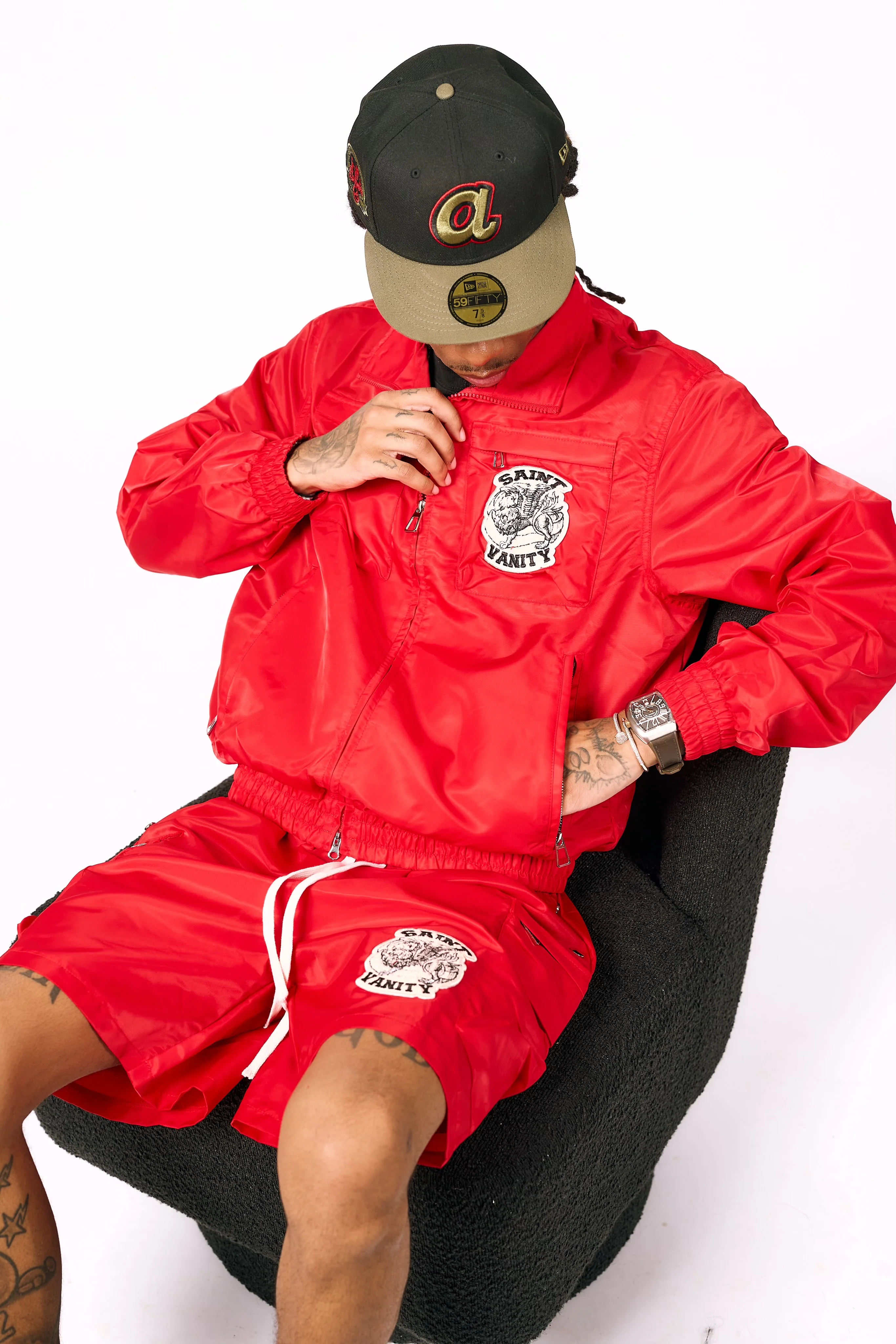RED CARGO JACKET+ - Image 6
