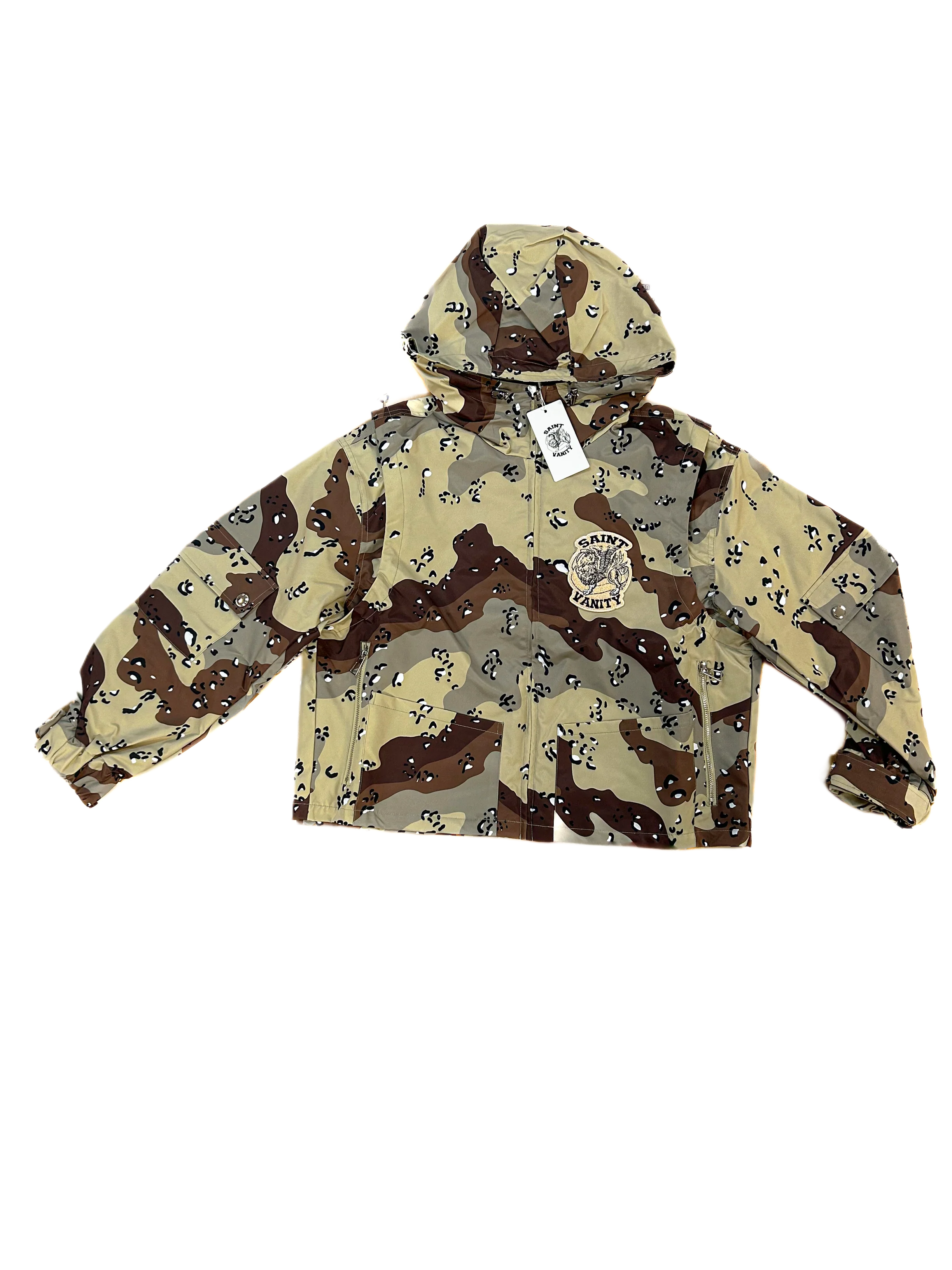 TAN CAMO JACKET+