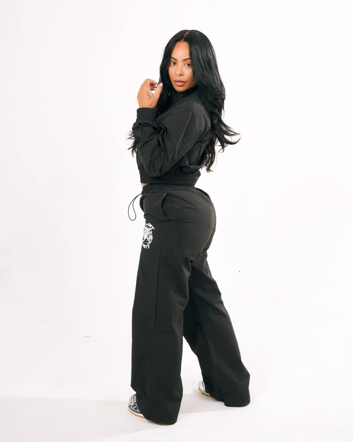 WOMEN SPACE JACKET – BLACK + - Image 9