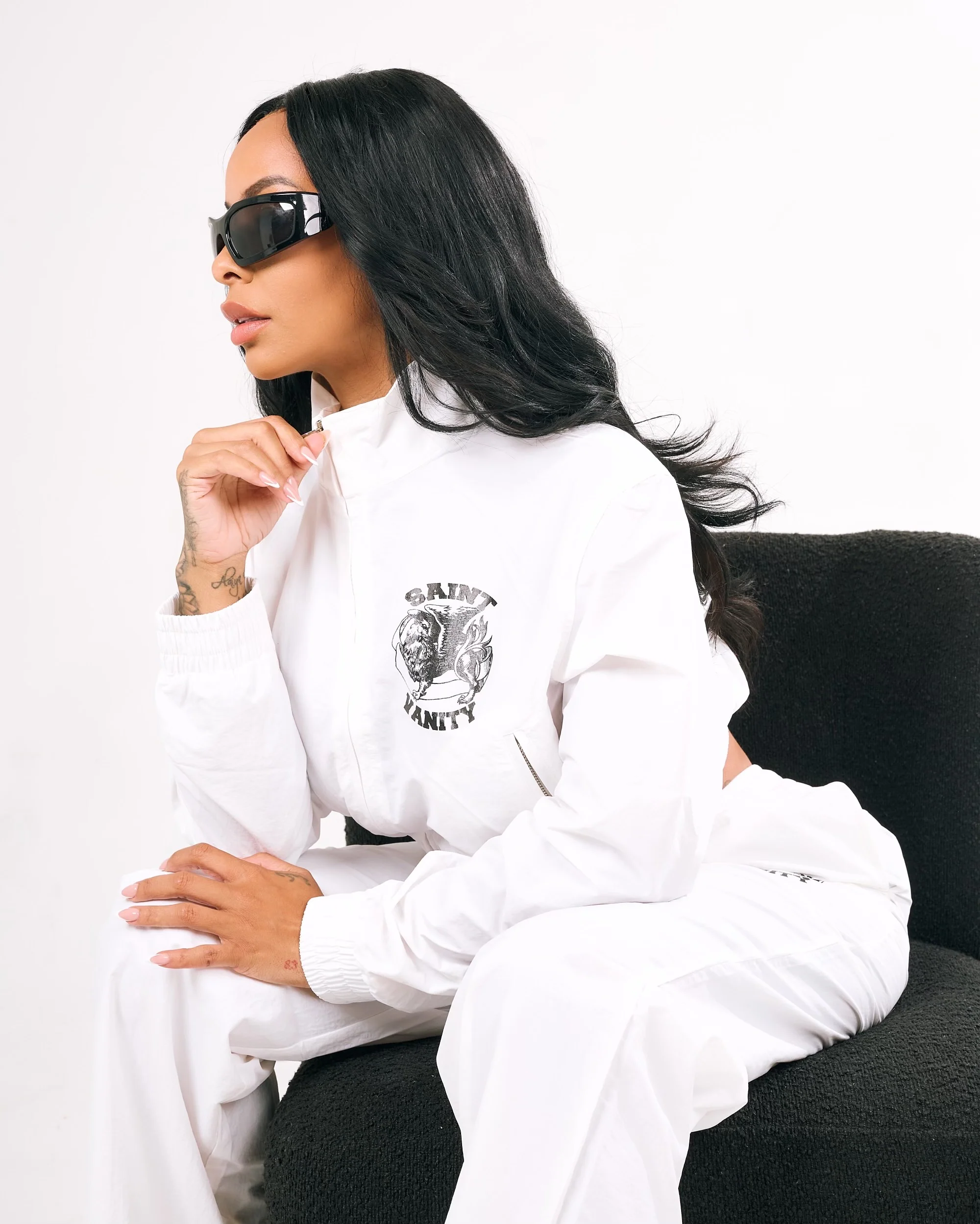 WOMEN'S SPACE PANTS – WHITE + - Image 7